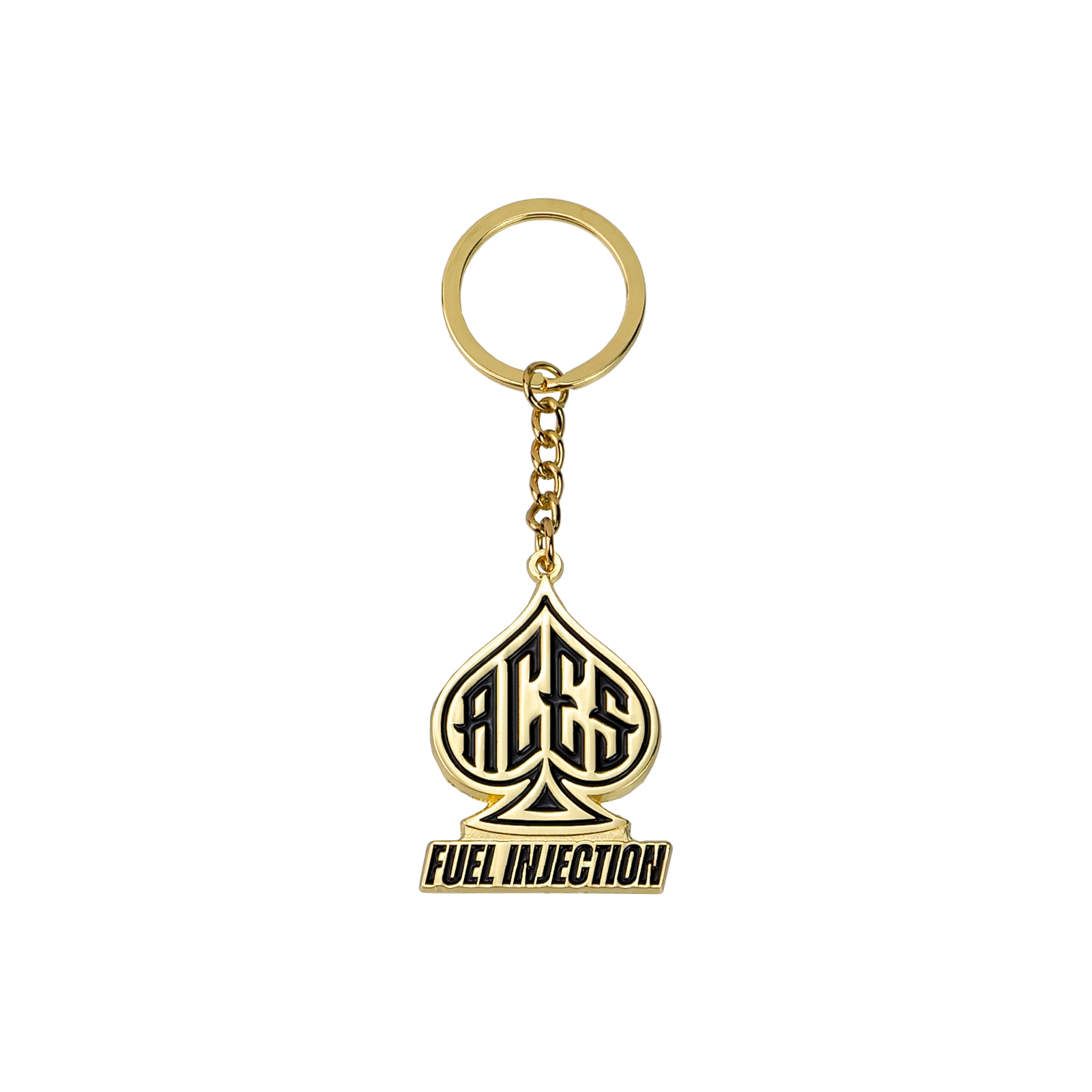 Aces Metal Keychain