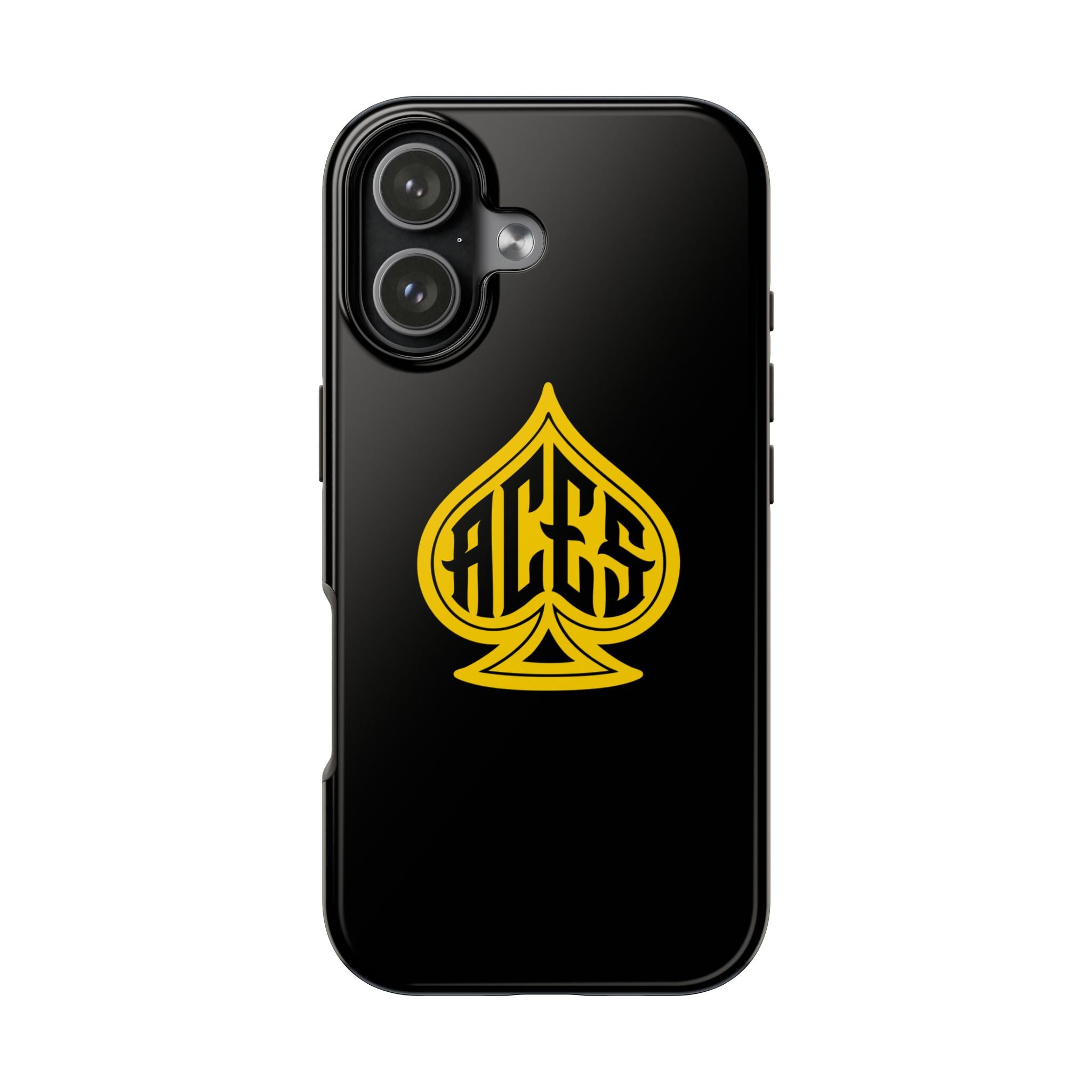 Phone Case — Black & Gold Protective Phone Cover (various sizes)