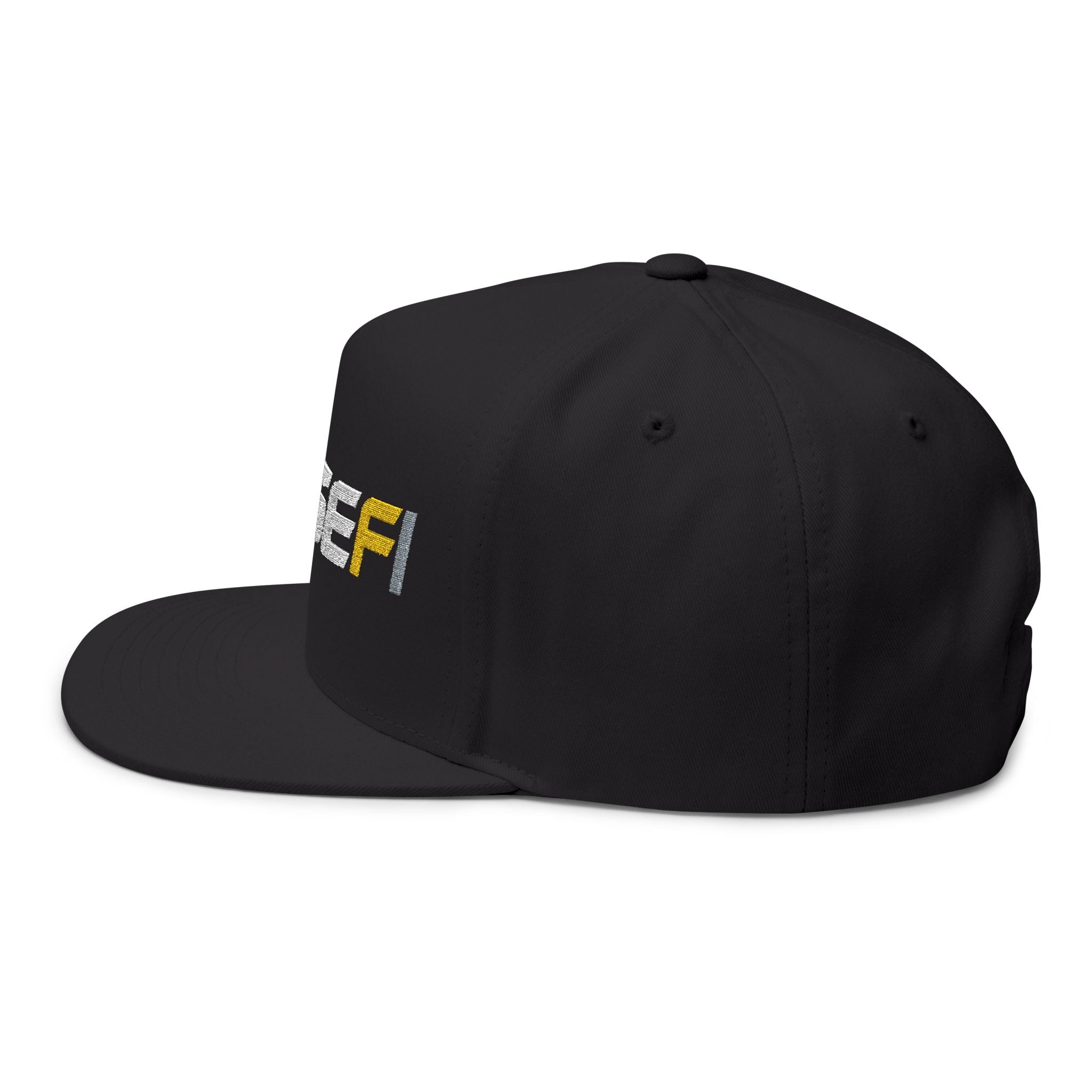 Aces EFI Logo Flat Bill Cap | Embroidered Snapback Hat