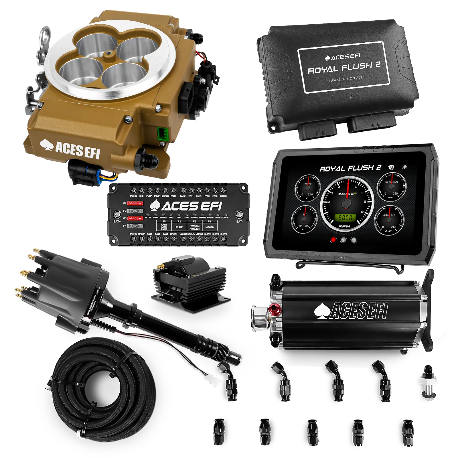 Royal Flush 2 Master Kits (Gold)