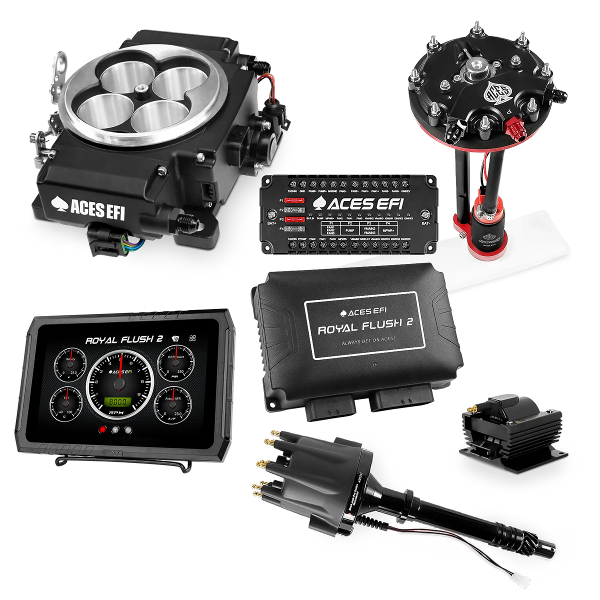 Royal Flush 2 EFI/CDI Master Kits (Black)