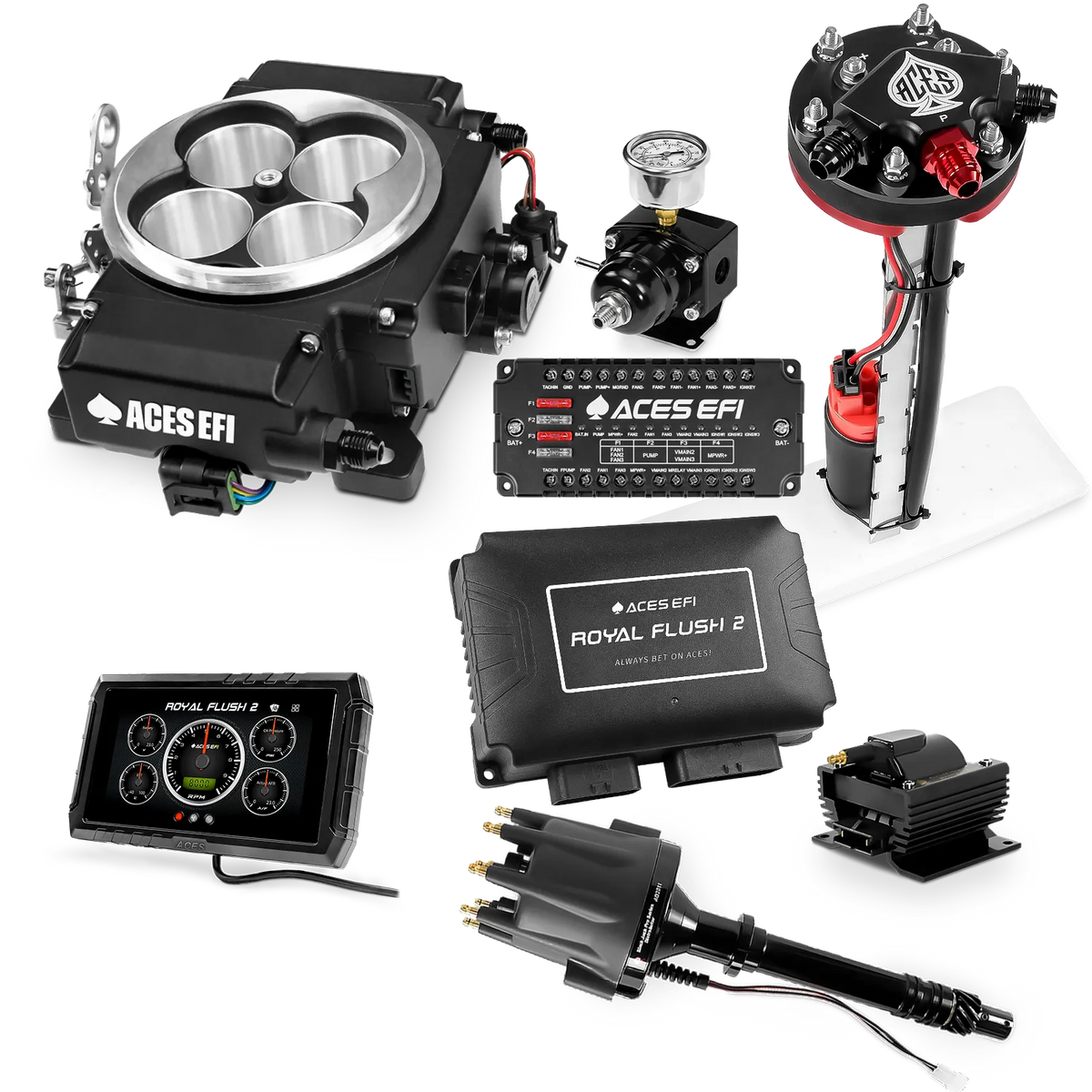 Royal Flush 2 EFI/CDI Master Kits (Black)