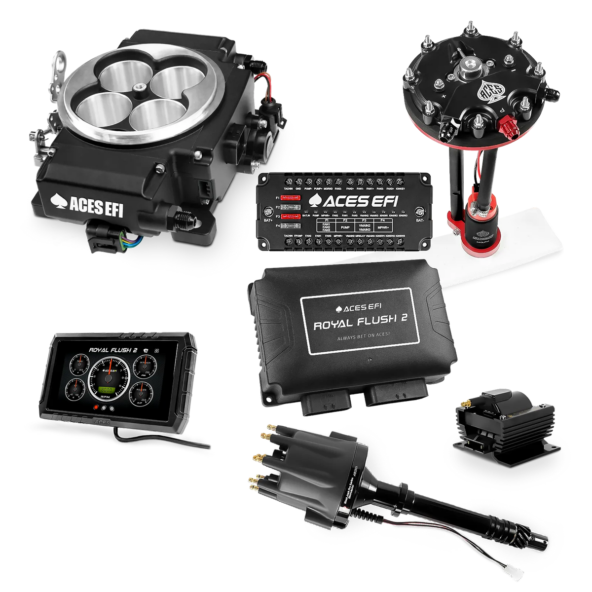 Royal Flush 2 EFI/CDI Master Kits (Black)
