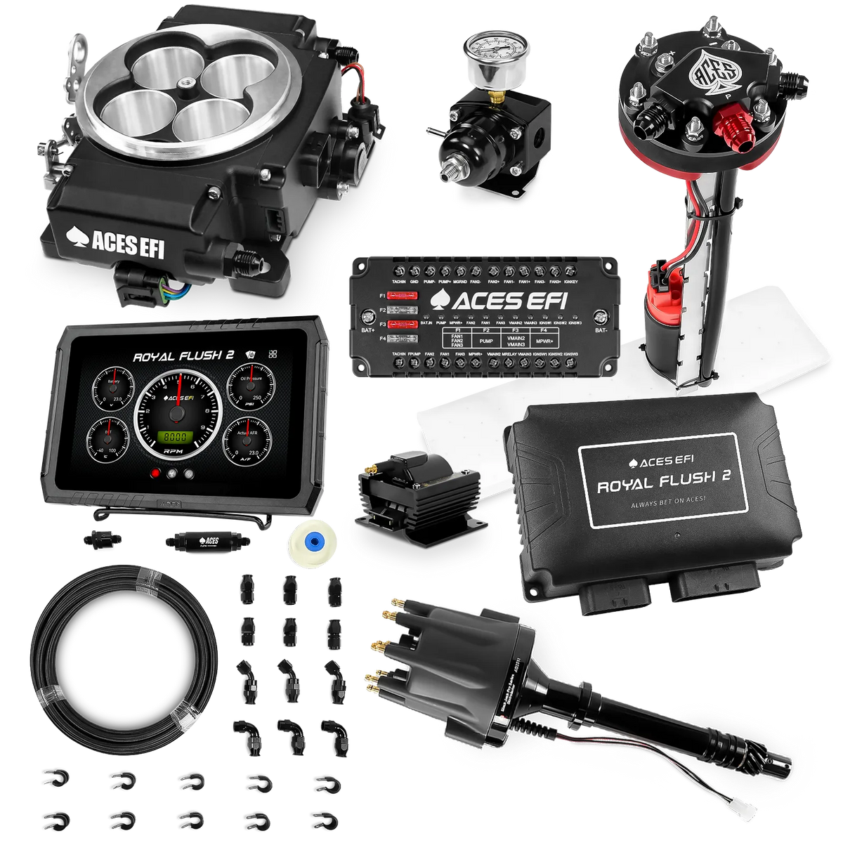 Royal Flush 2 EFI/CDI Master Kits (Black)