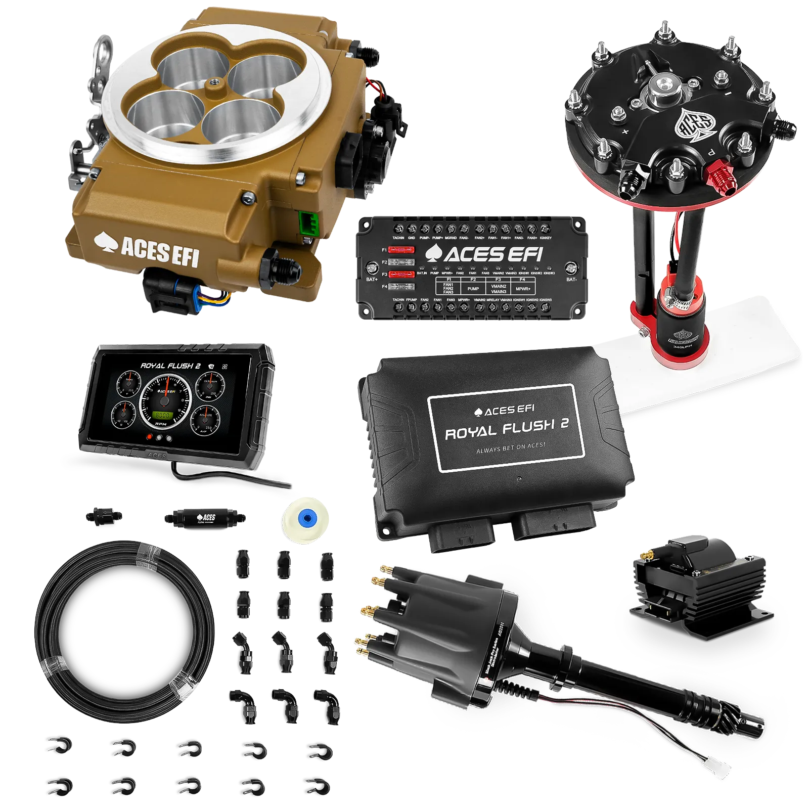 Royal Flush 2 Master Kits (Gold)