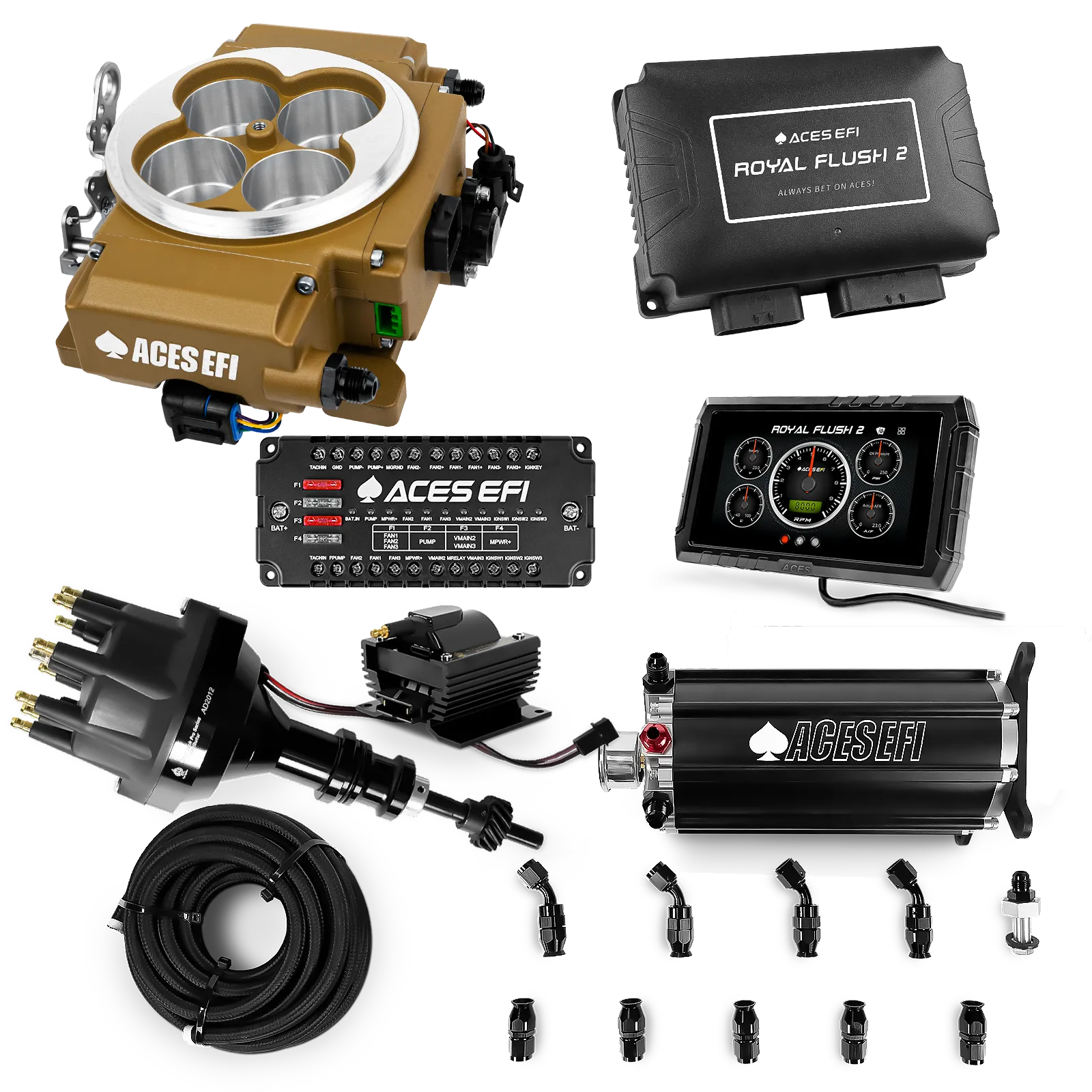 Royal Flush 2 Master Kits (Gold)