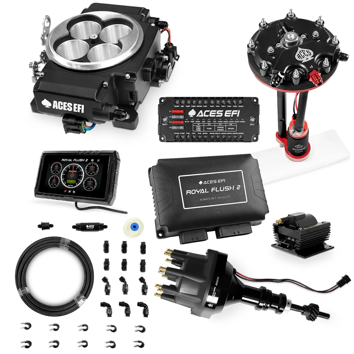 Royal Flush 2 EFI/CDI Master Kits (Black)