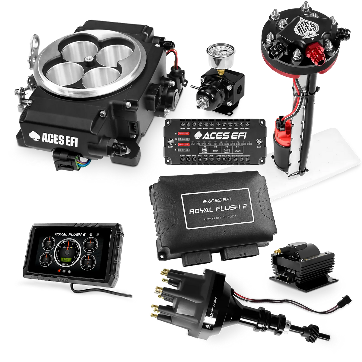 Royal Flush 2 EFI/CDI Master Kits (Black)
