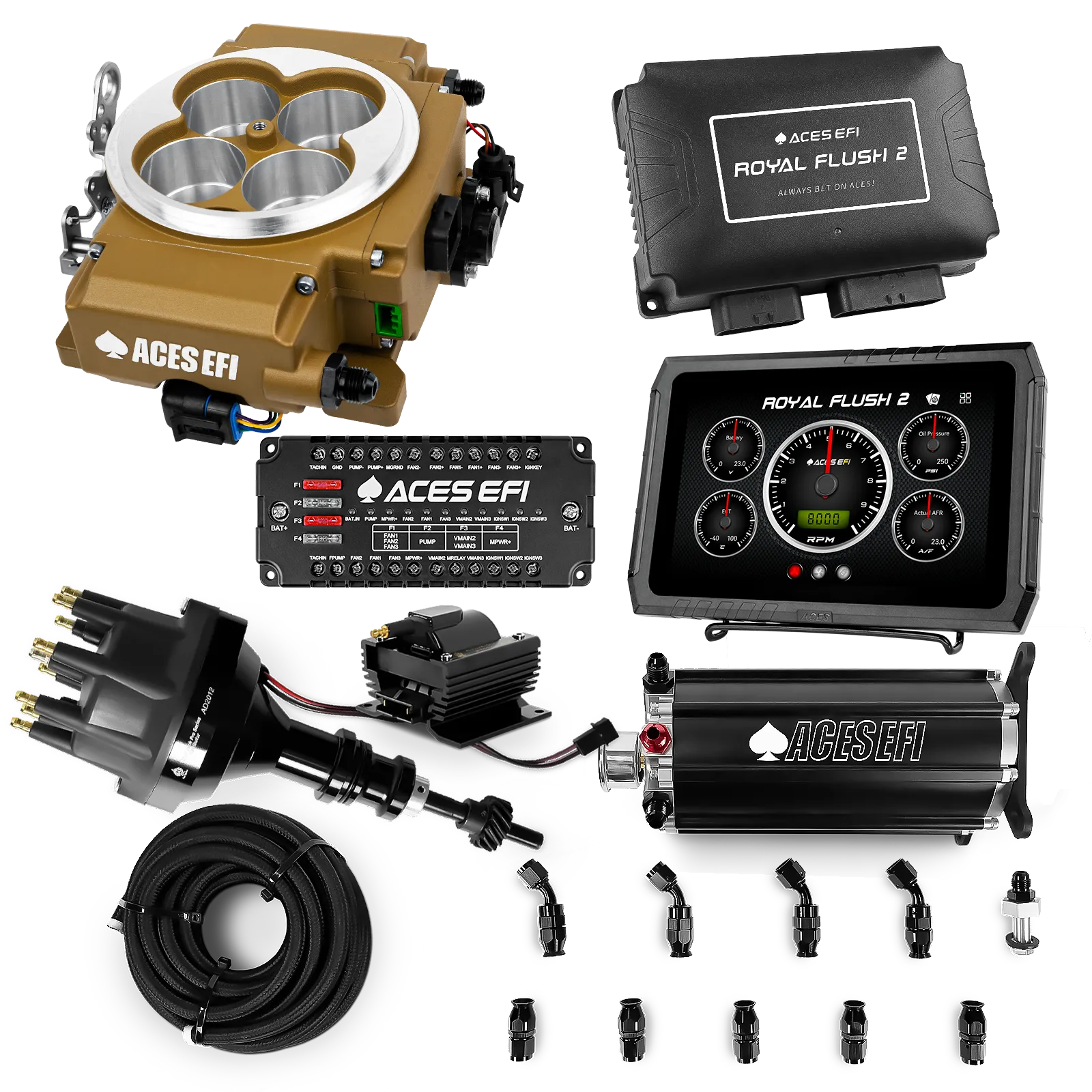 Royal Flush 2 Master Kits (Gold)