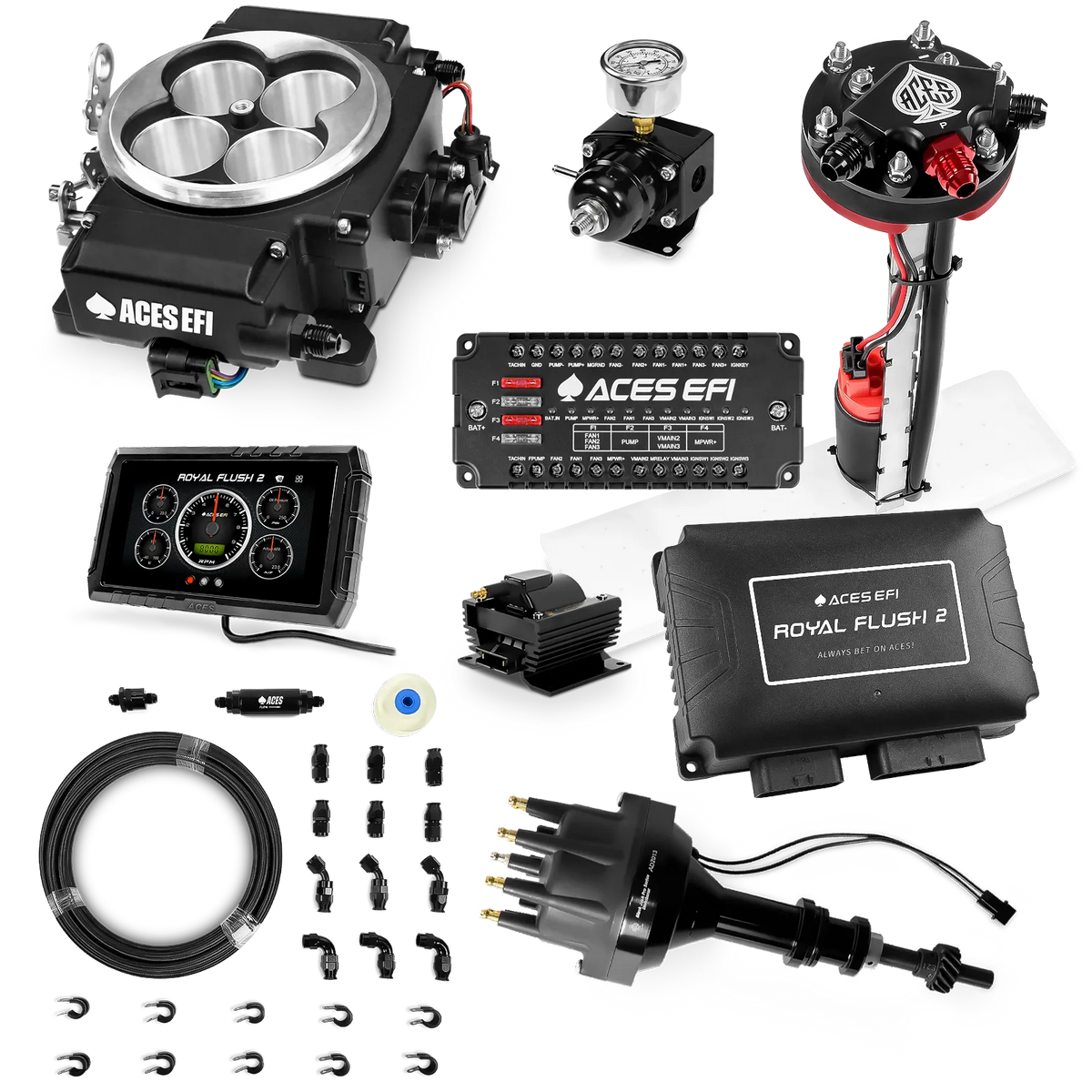 Royal Flush 2 EFI/CDI Master Kits (Black)
