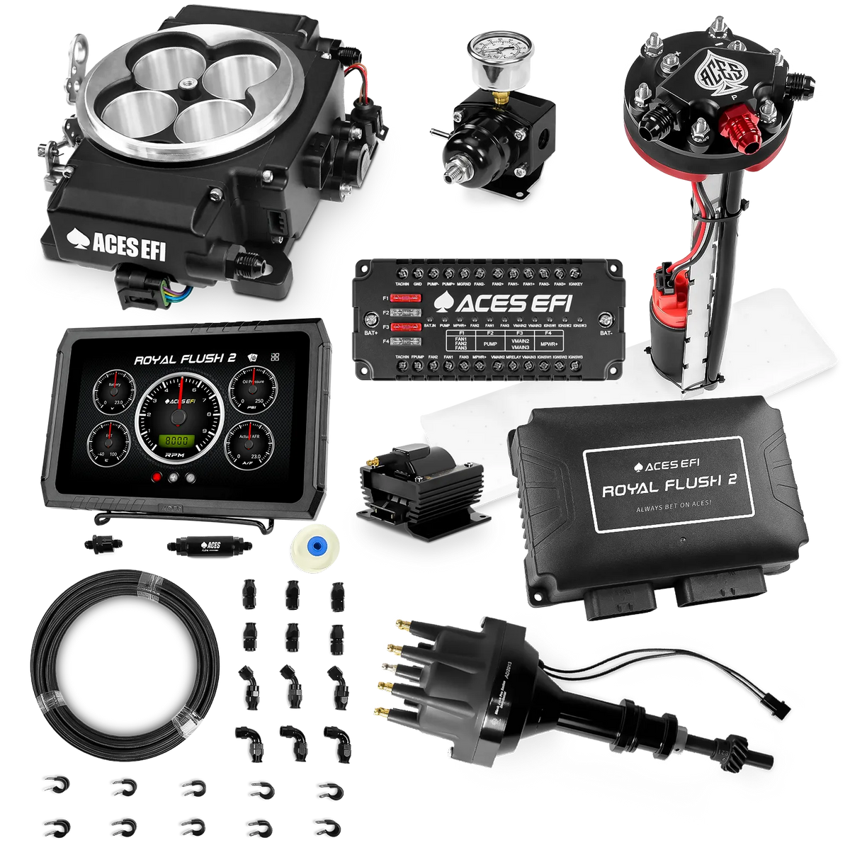 Royal Flush 2 EFI/CDI Master Kits (Black)