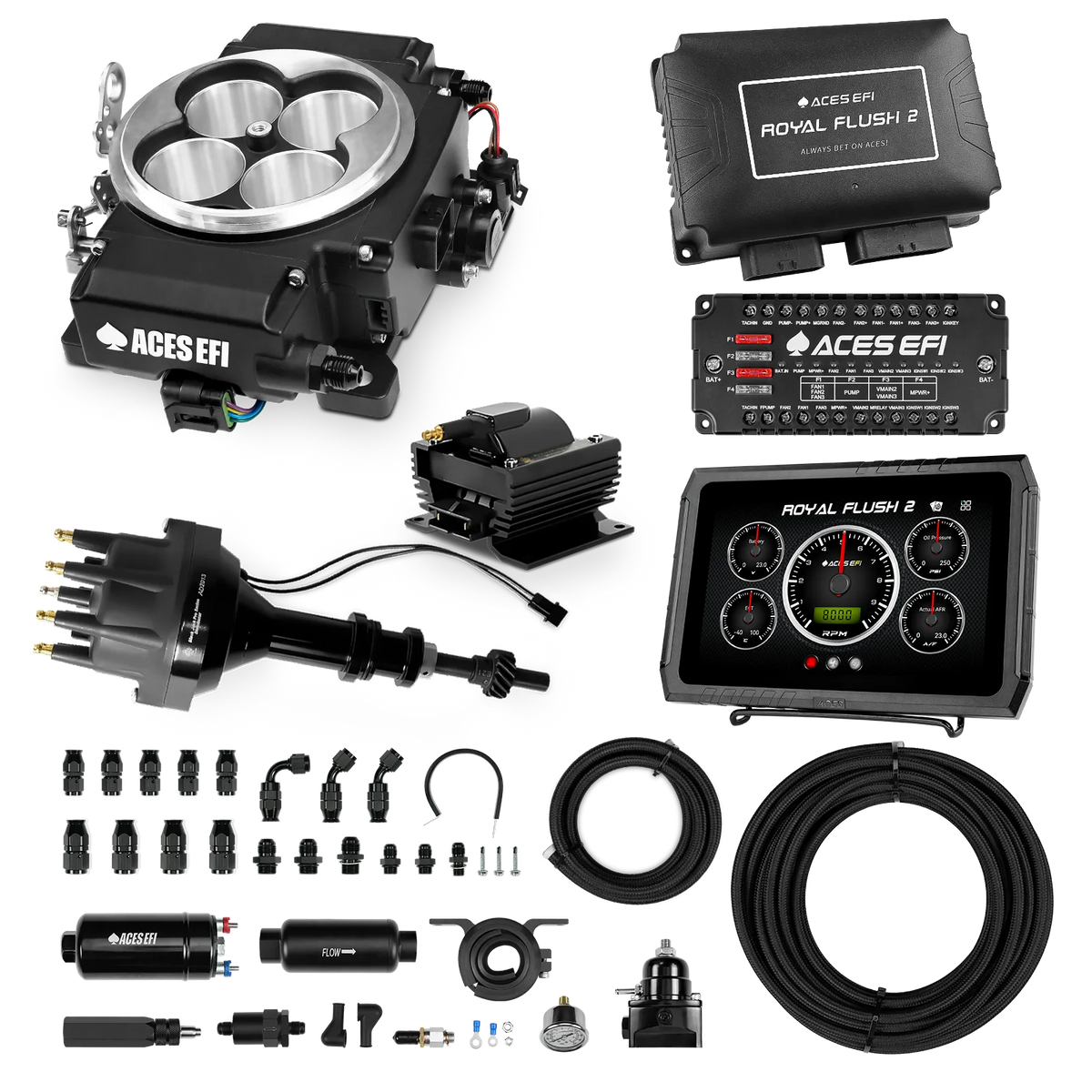 Royal Flush 2 EFI/CDI Master Kits (Black)