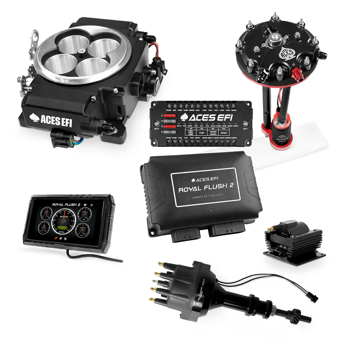 Royal Flush 2 EFI/CDI Master Kits (Black)