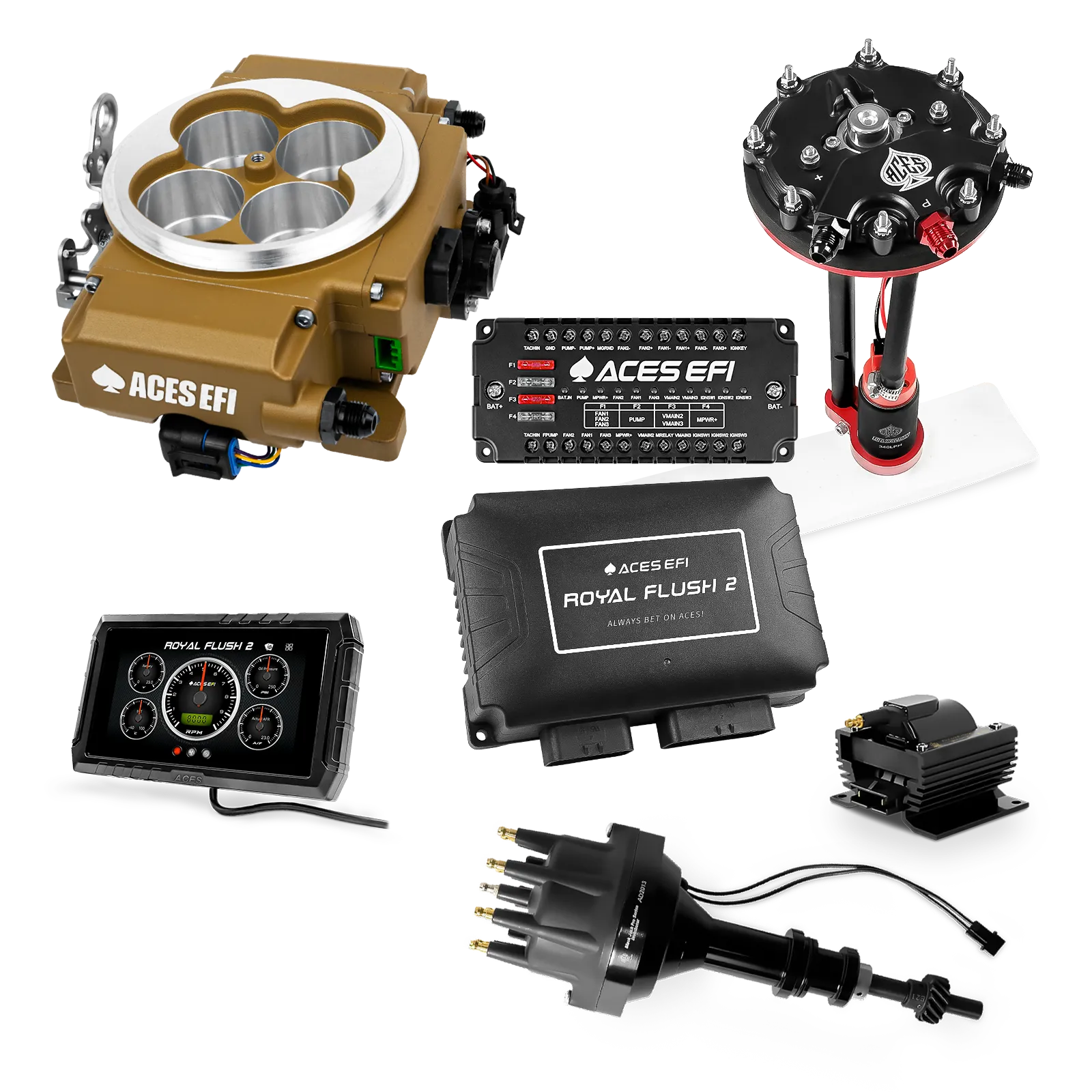 Royal Flush 2 Master Kits (Gold)