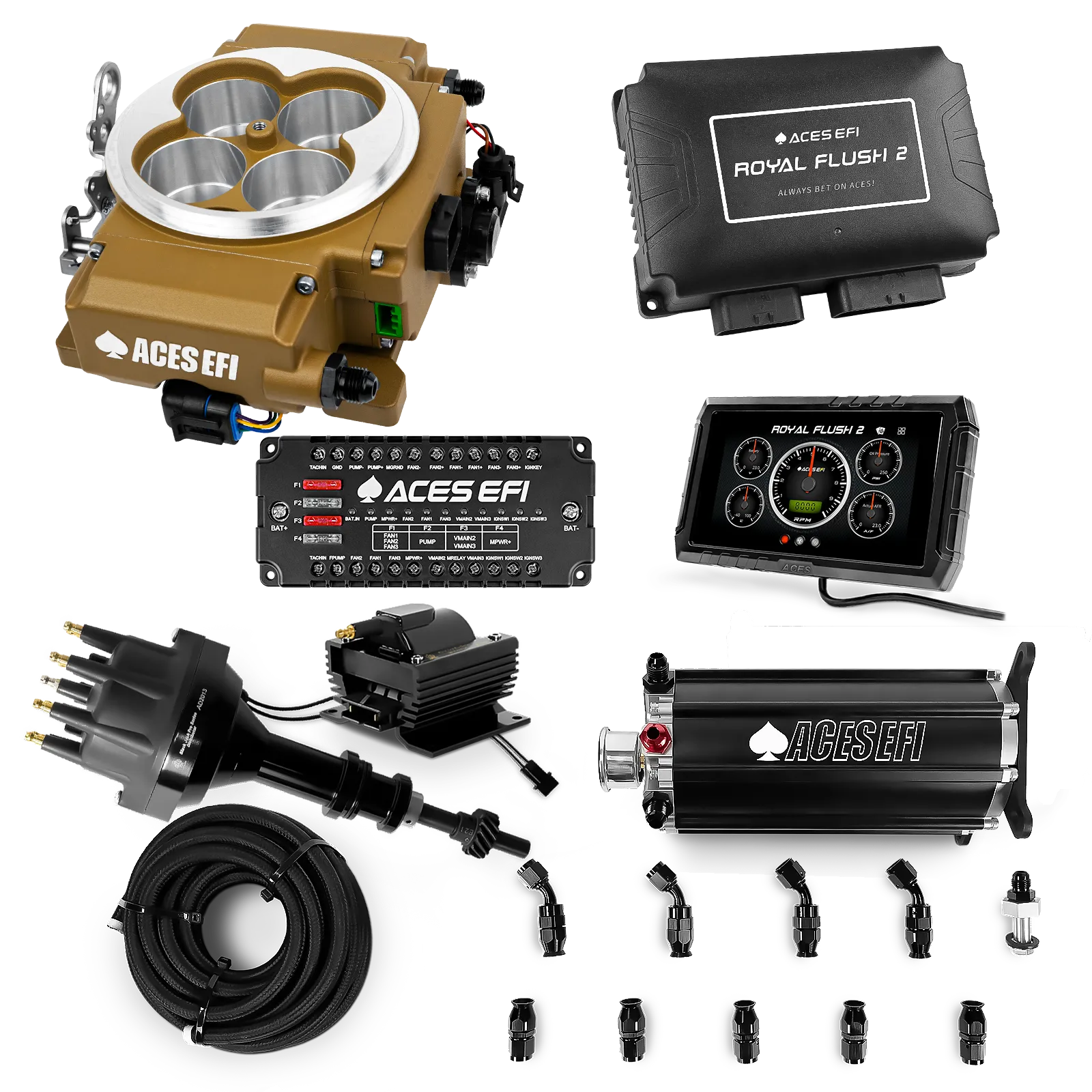 Royal Flush 2 Master Kits (Gold)