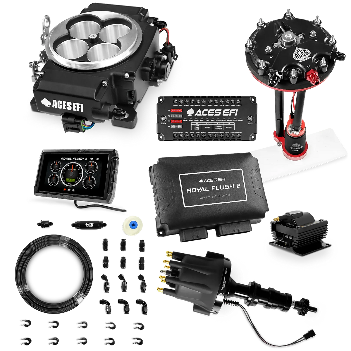 Royal Flush 2 EFI/CDI Master Kits (Black)