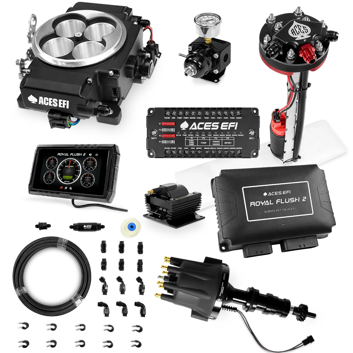Royal Flush 2 EFI/CDI Master Kits (Black)