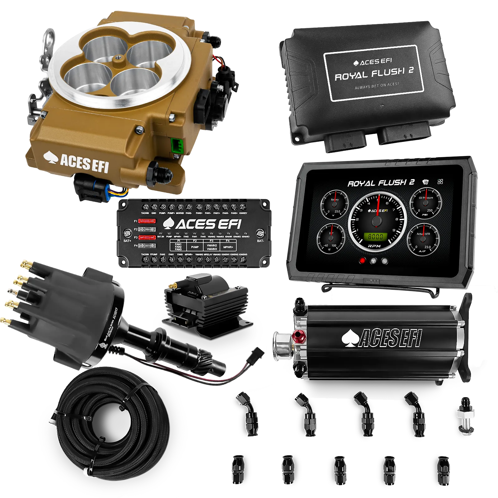 Royal Flush 2 Master Kits (Gold)