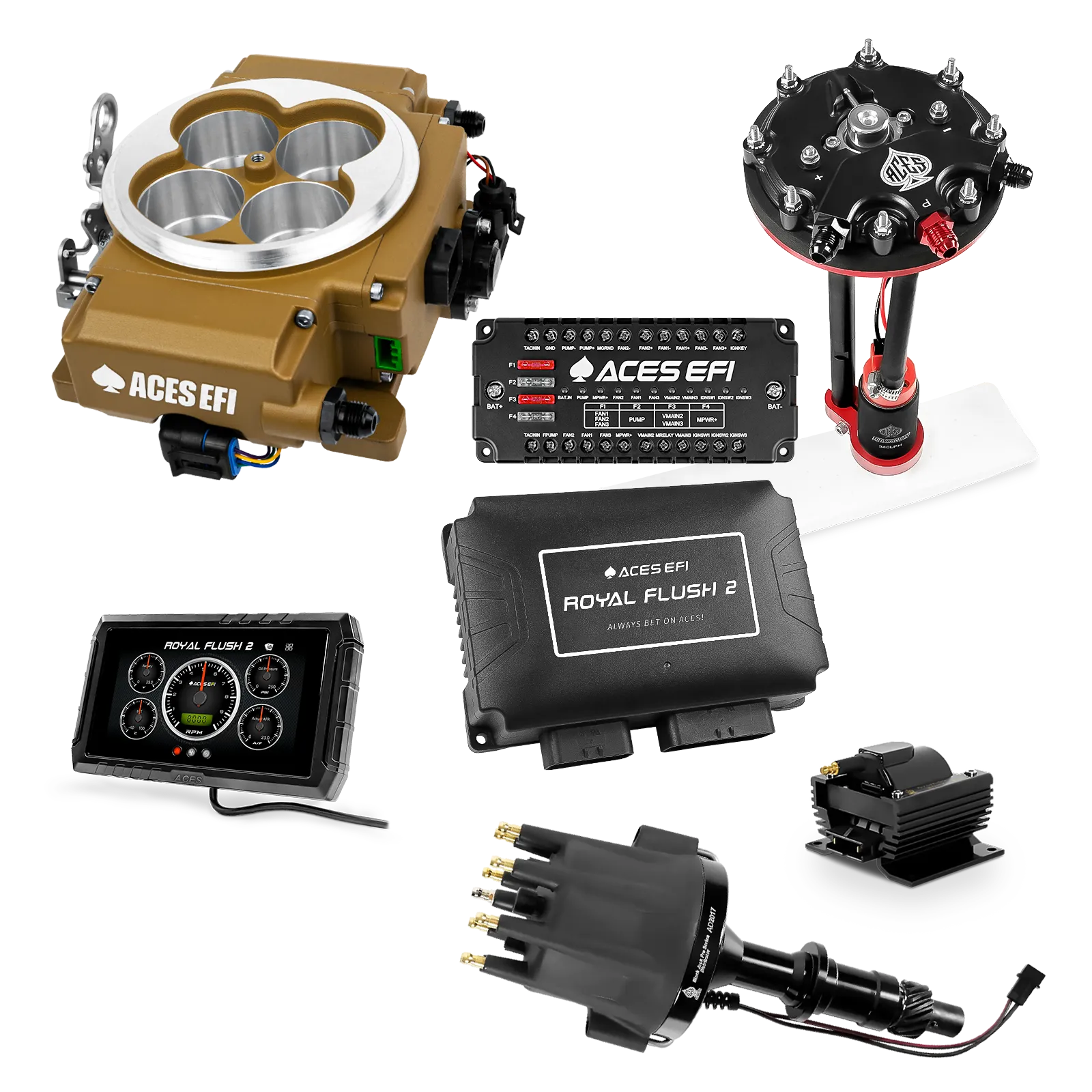 Royal Flush 2 Master Kits (Gold)