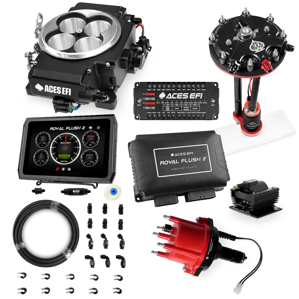 Royal Flush 2 EFI/CDI Master Kits (Black)