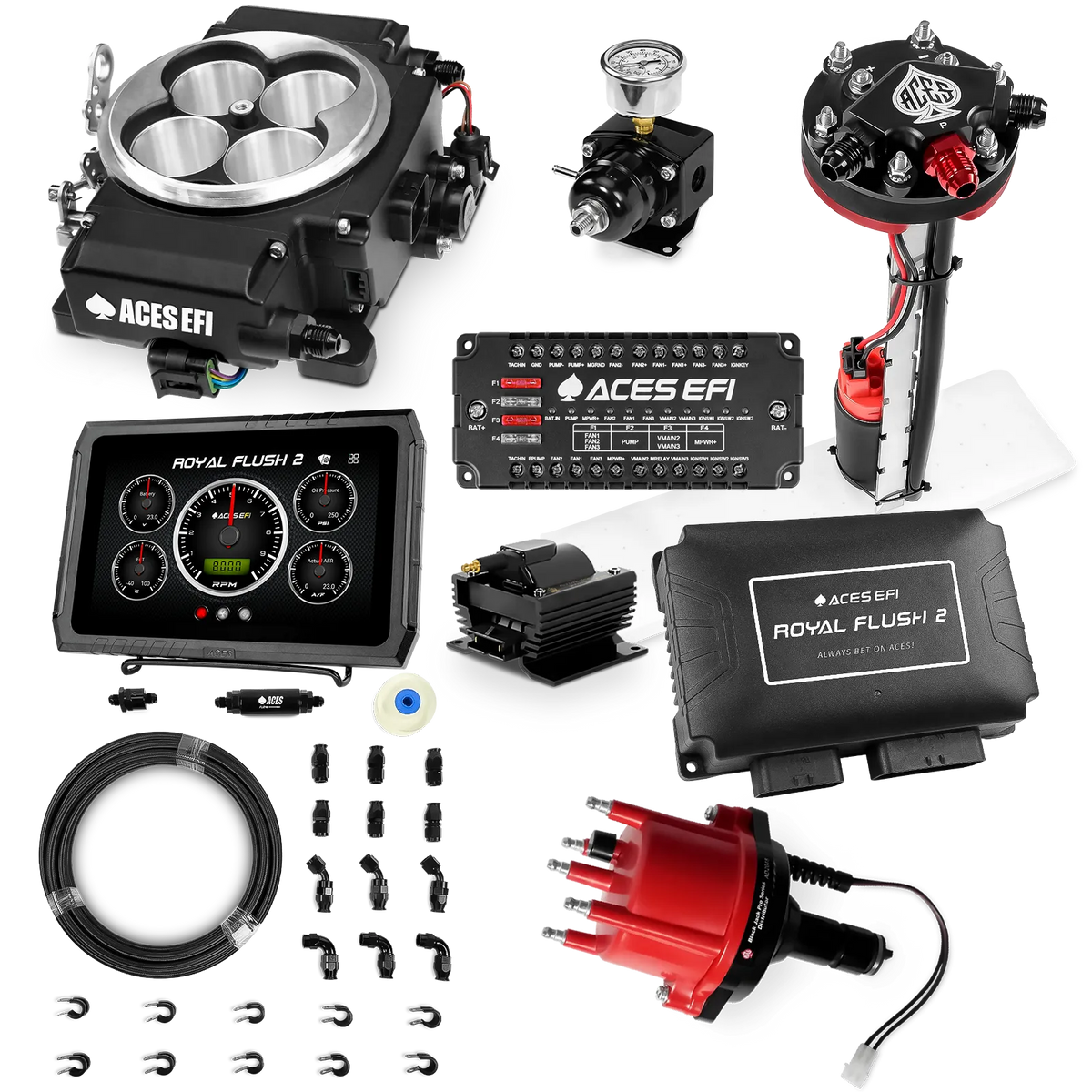Royal Flush 2 EFI/CDI Master Kits (Black)