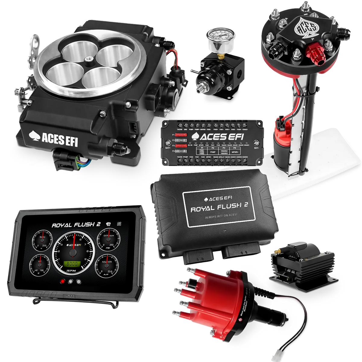 Royal Flush 2 EFI/CDI Master Kits (Black)
