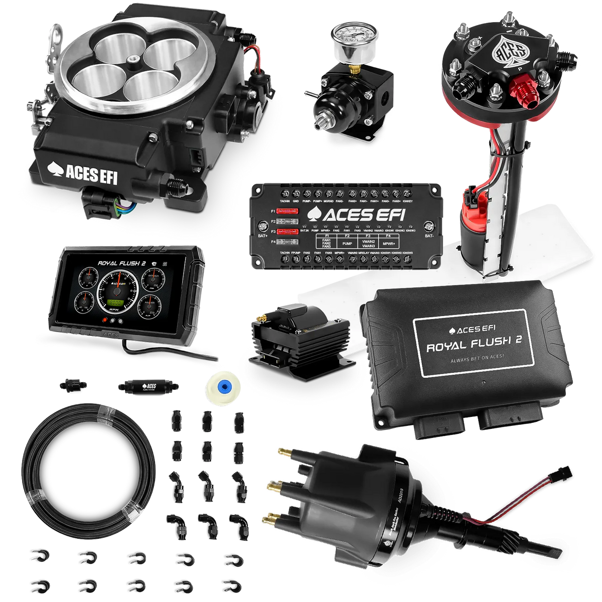 Royal Flush 2 EFI/CDI Master Kits (Black)