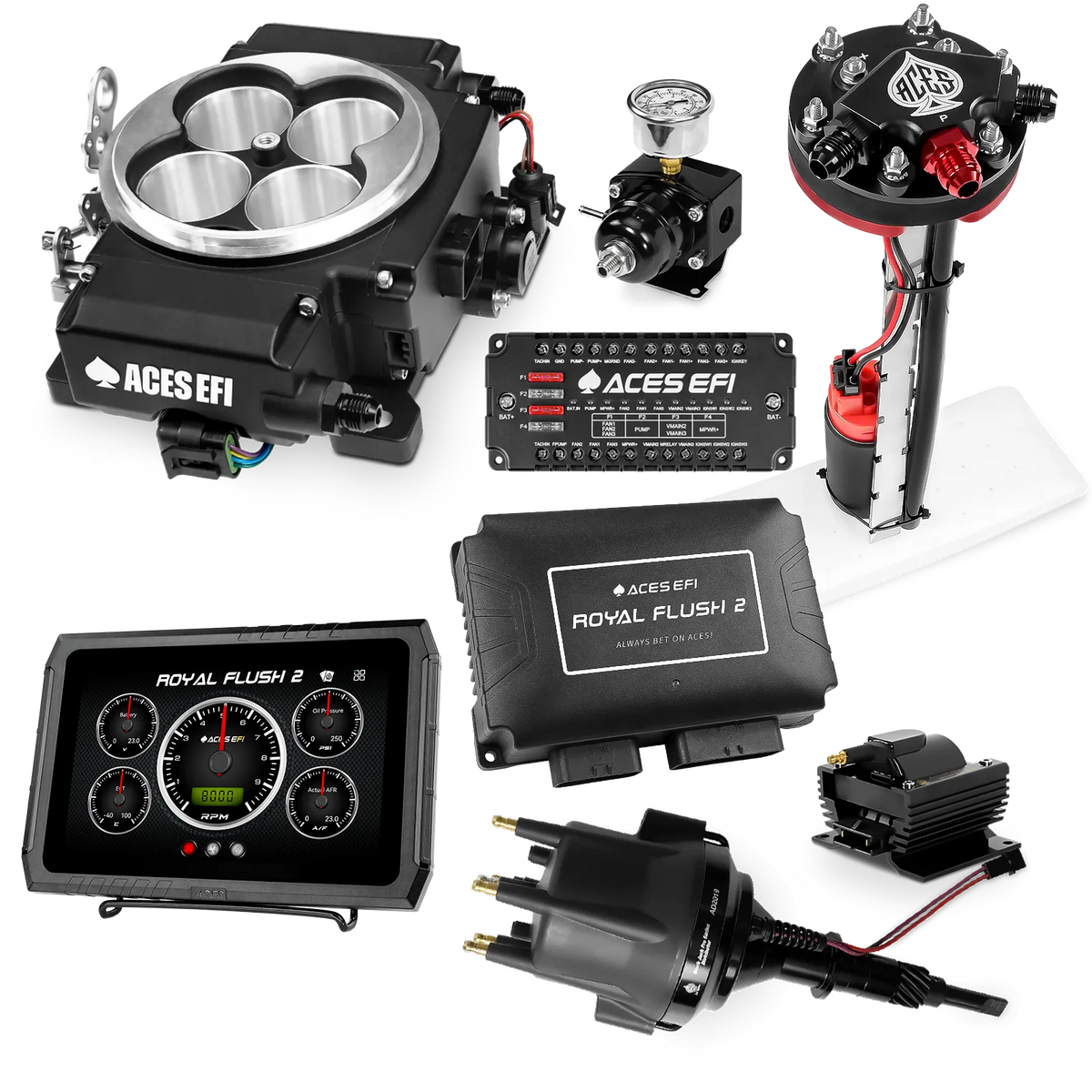 Royal Flush 2 EFI/CDI Master Kits (Black)