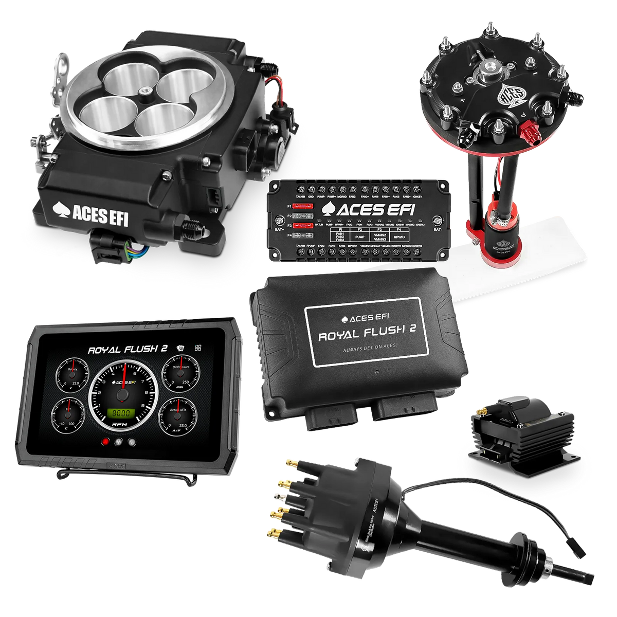 Royal Flush 2 EFI/CDI Master Kits (Black)
