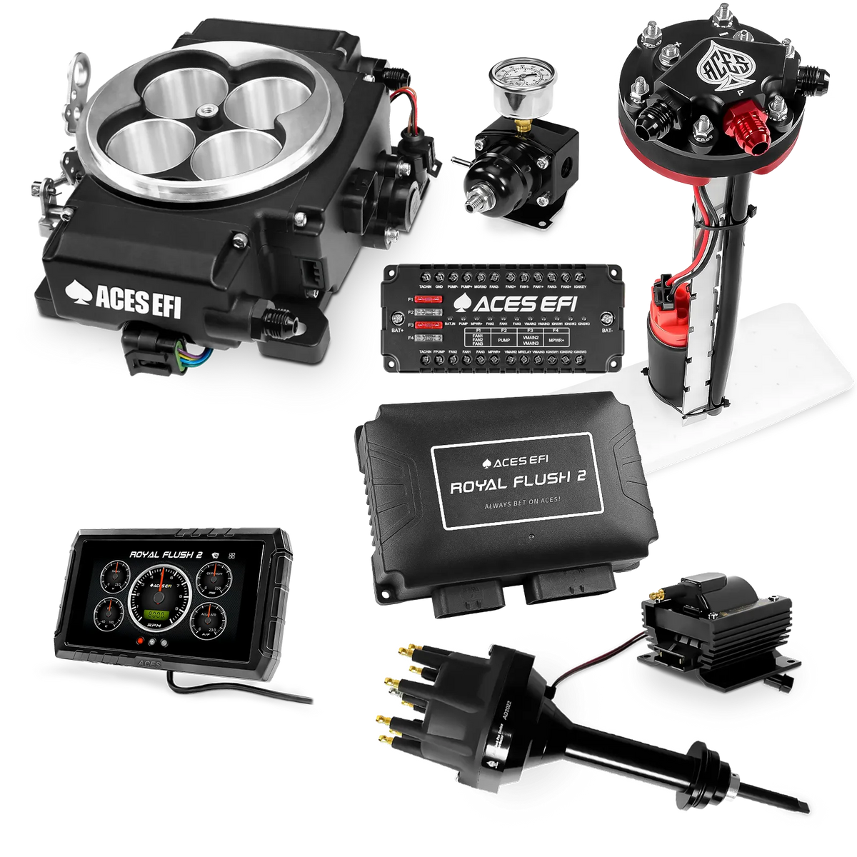 Royal Flush 2 EFI/CDI Master Kits (Black)