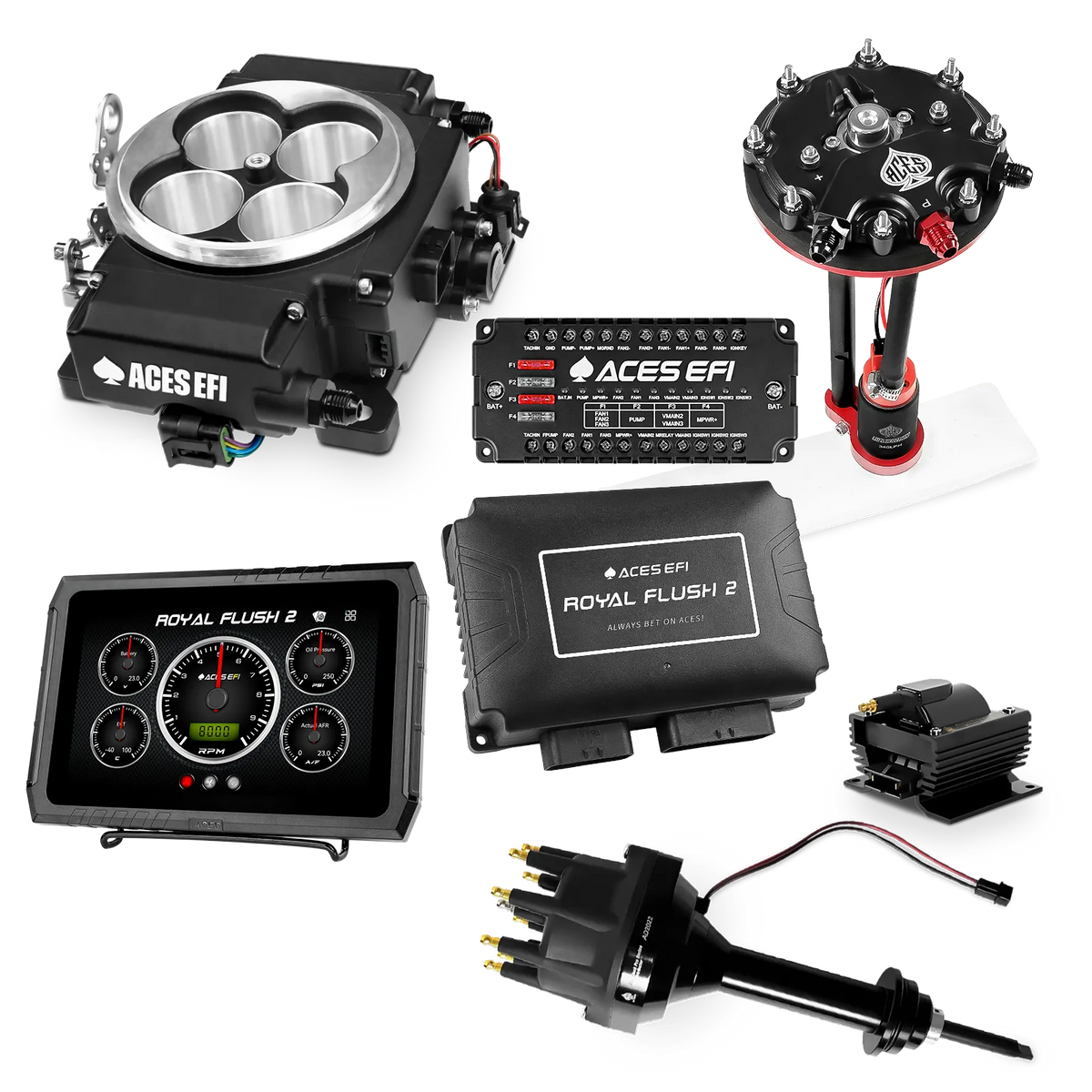 Royal Flush 2 EFI/CDI Master Kits (Black)