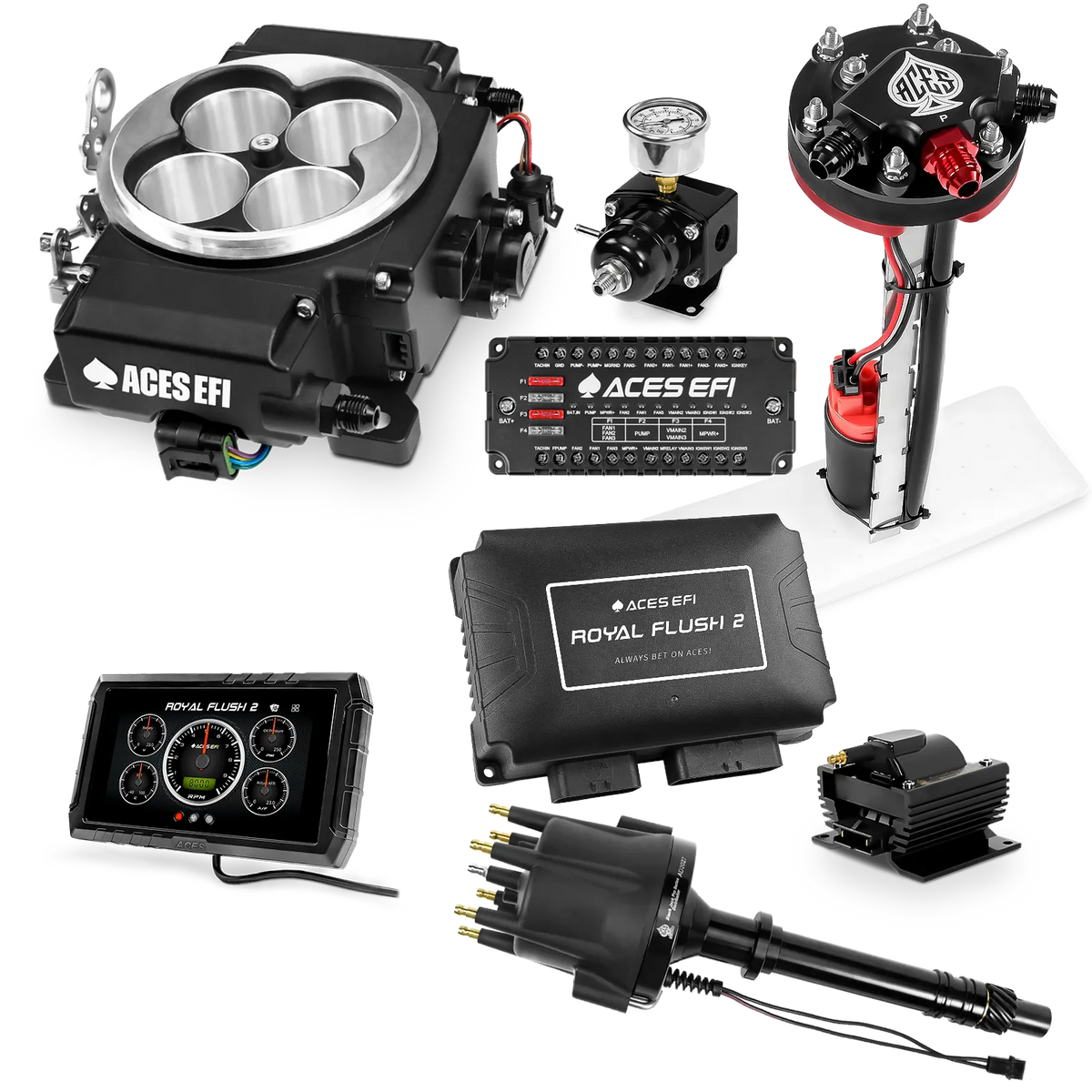 Royal Flush 2 EFI/CDI Master Kits (Black)