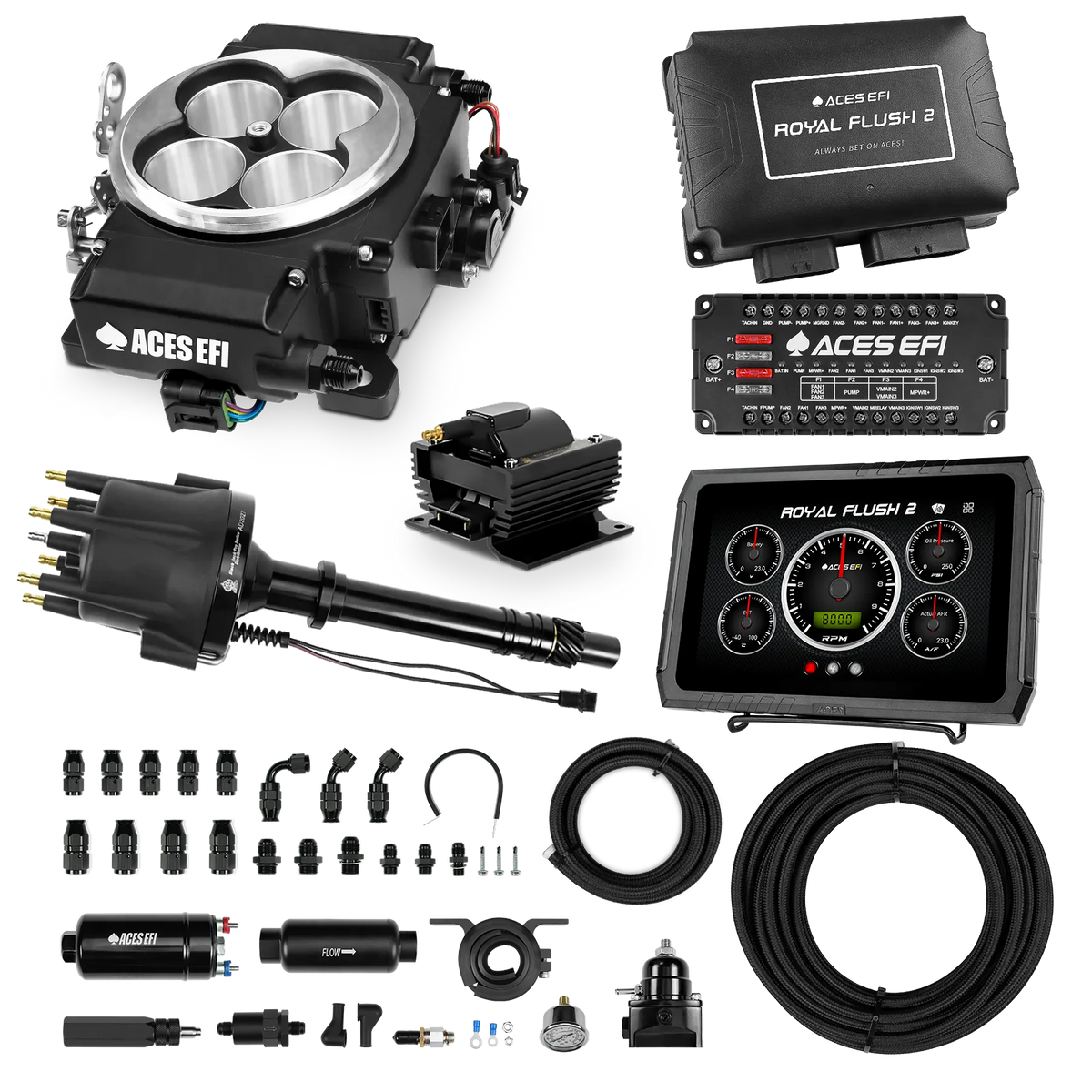 Royal Flush 2 EFI/CDI Master Kits (Black)