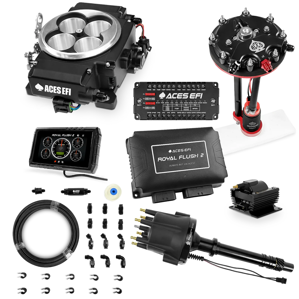 Royal Flush 2 EFI/CDI Master Kits (Black)