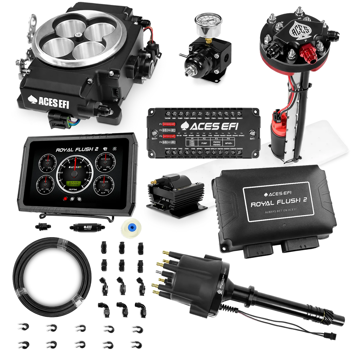 Royal Flush 2 EFI/CDI Master Kits (Black)