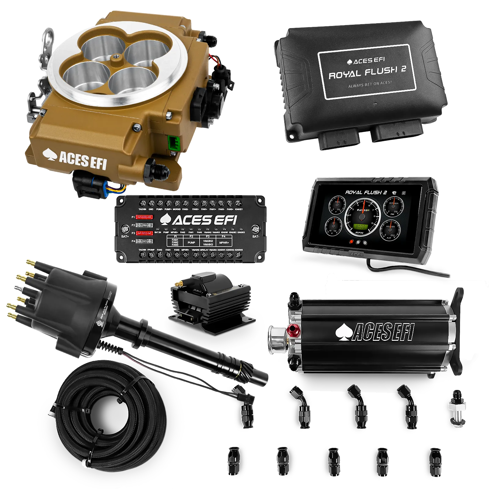 Royal Flush 2 Master Kits (Gold)