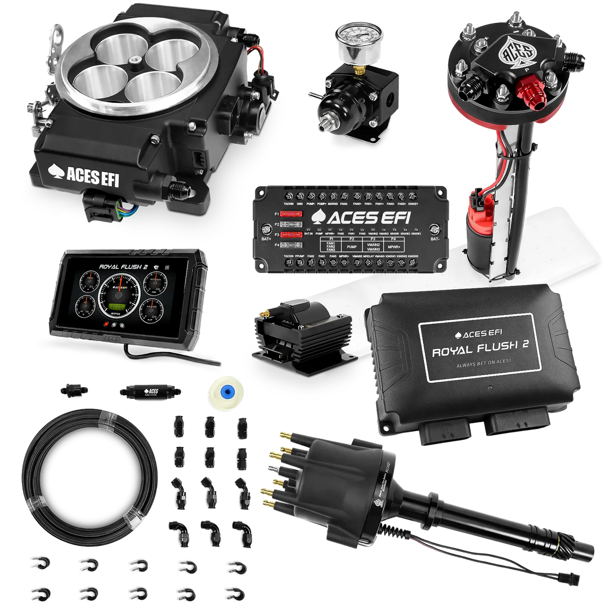 Royal Flush 2 EFI/CDI Master Kits (Black)