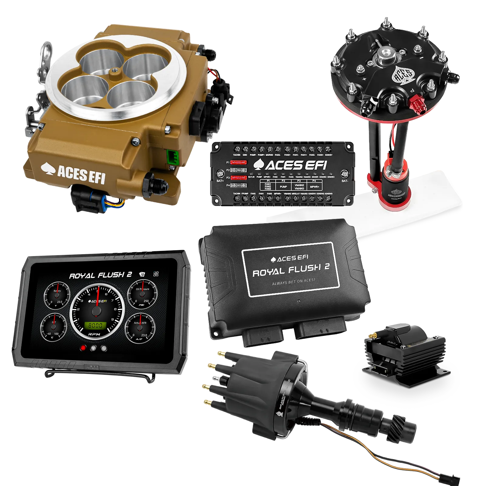 Royal Flush 2 Master Kits (Gold)