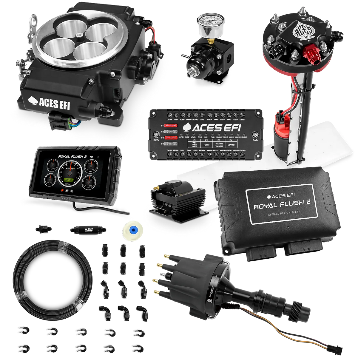 Royal Flush 2 EFI/CDI Master Kits (Black)