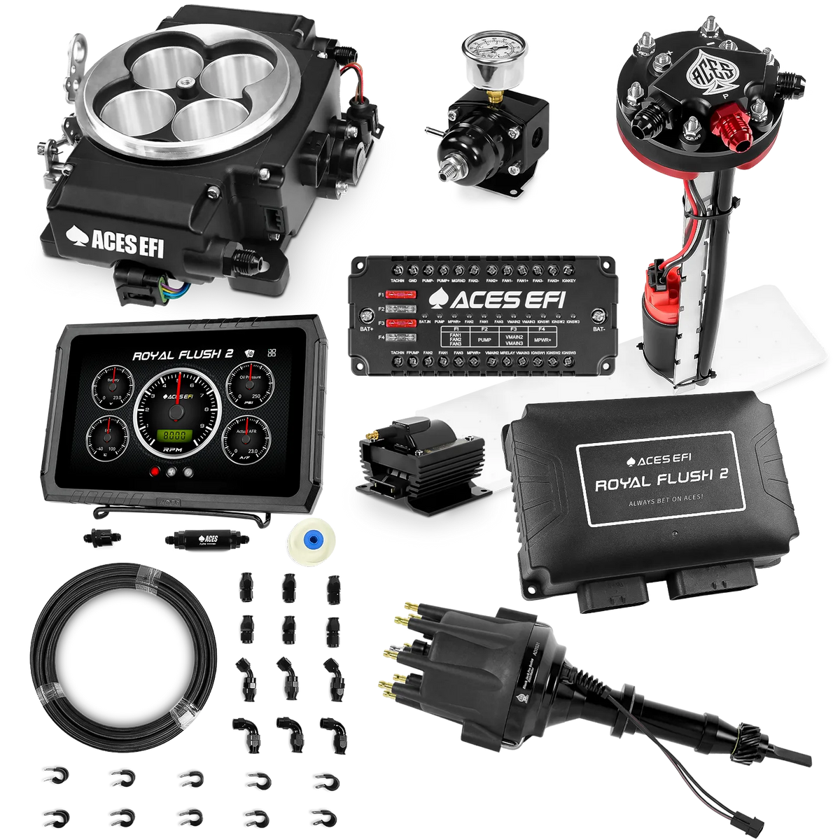 Royal Flush 2 EFI/CDI Master Kits (Black)