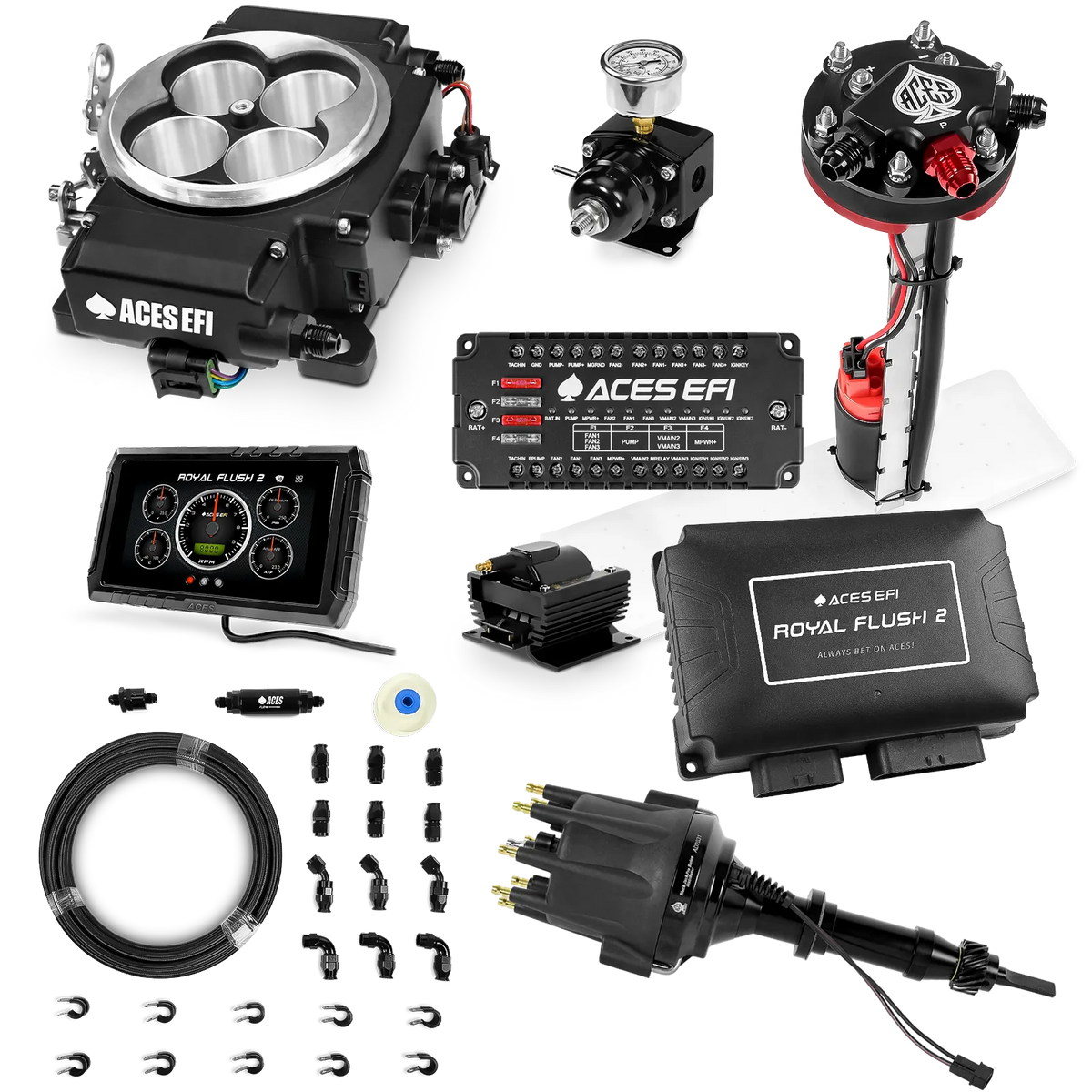 Royal Flush 2 EFI/CDI Master Kits (Black)