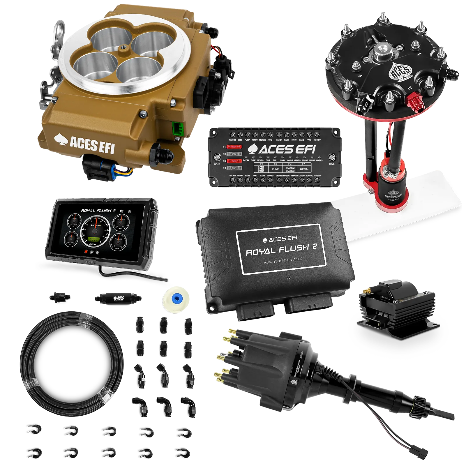 Royal Flush 2 Master Kits (Gold)