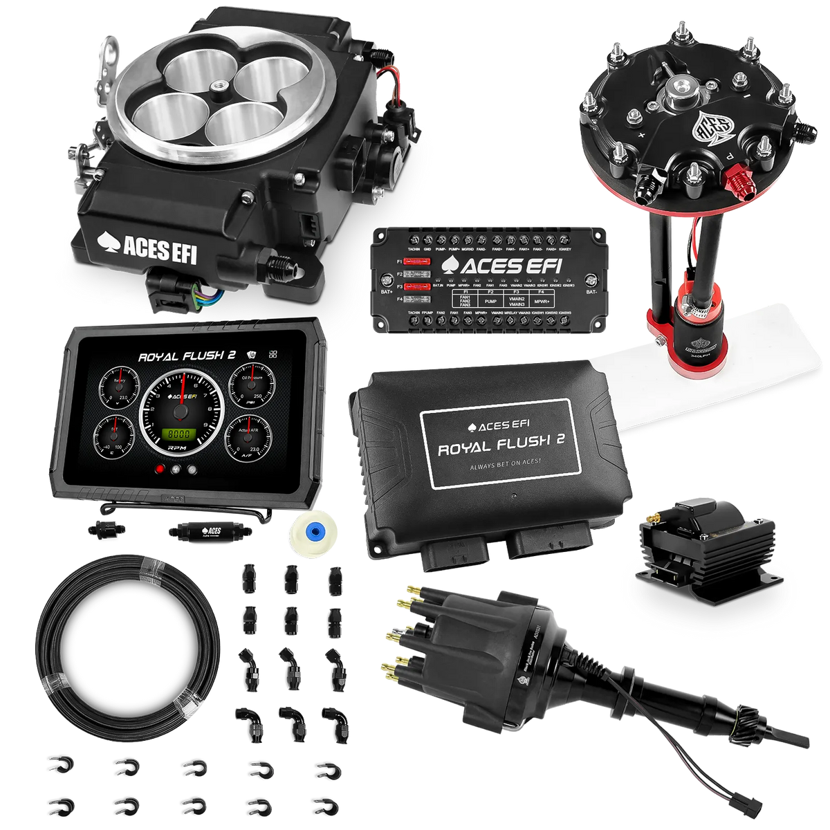 Royal Flush 2 EFI/CDI Master Kits (Black)