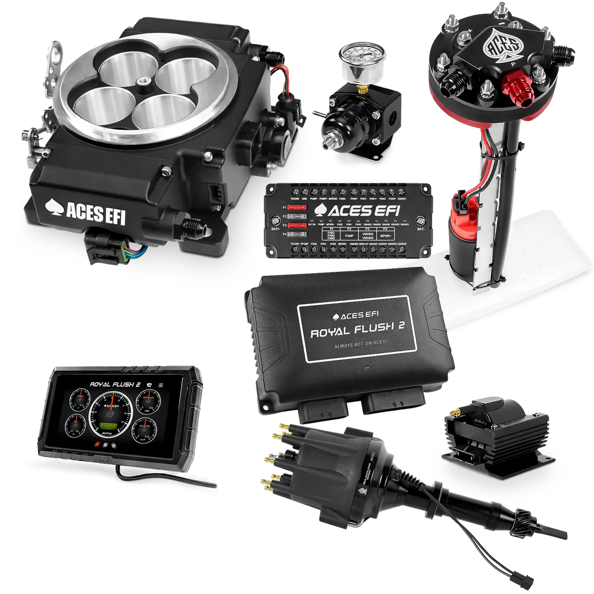 Royal Flush 2 EFI/CDI Master Kits (Black)