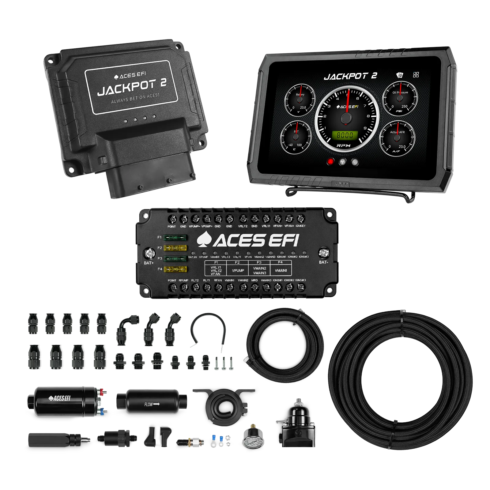 Jackpot 2 Hemi EFI Fuel Kits
