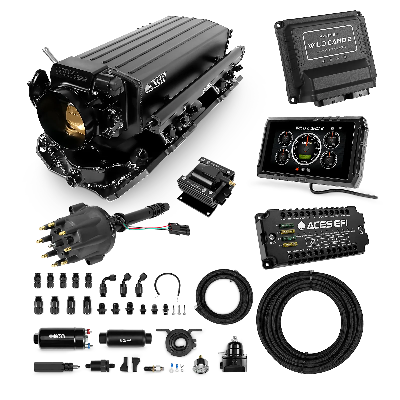 Kits maestros EFI secuenciales Wild Card 2 (800 CV)