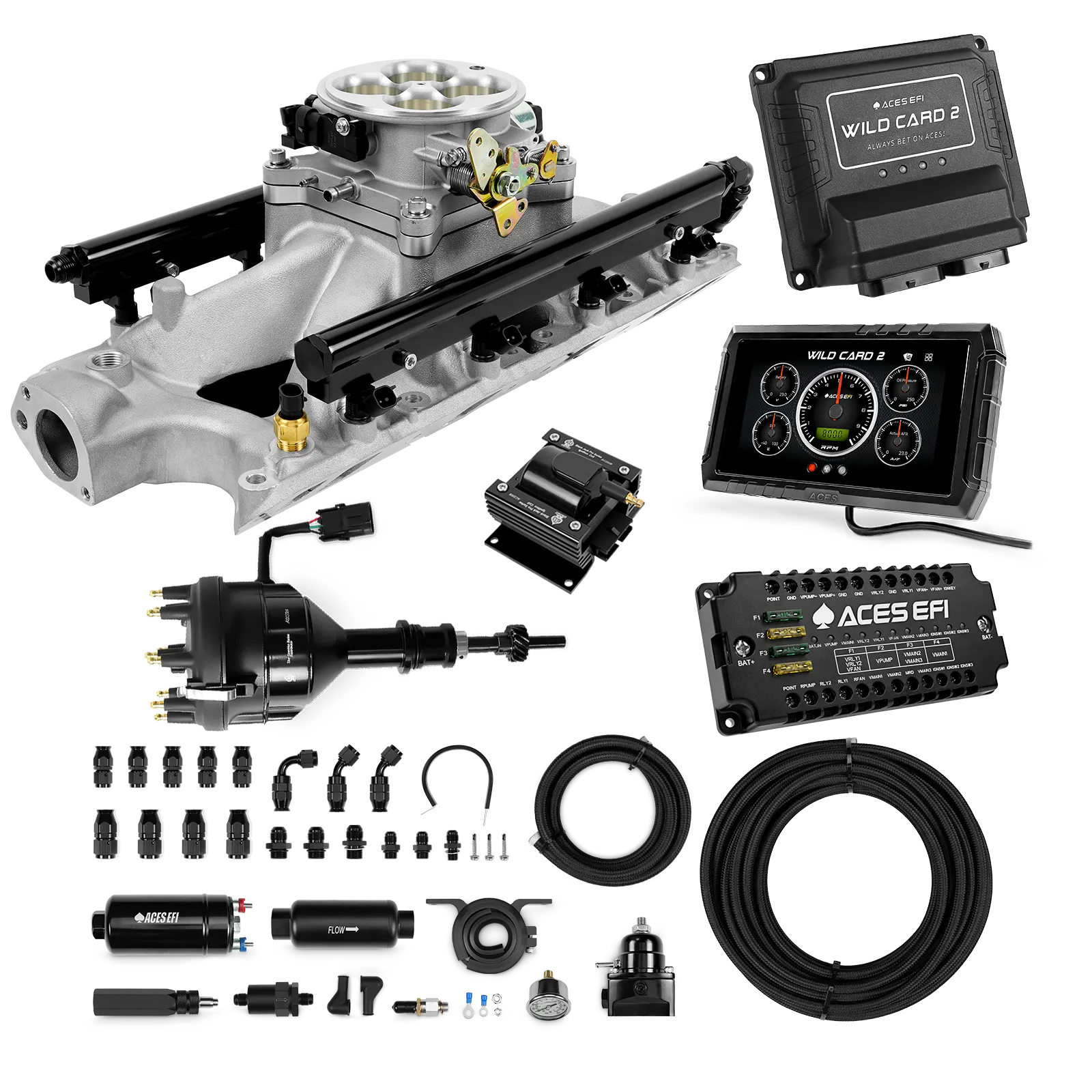 Kits maestros EFI secuenciales Wild Card 2 (800 CV)