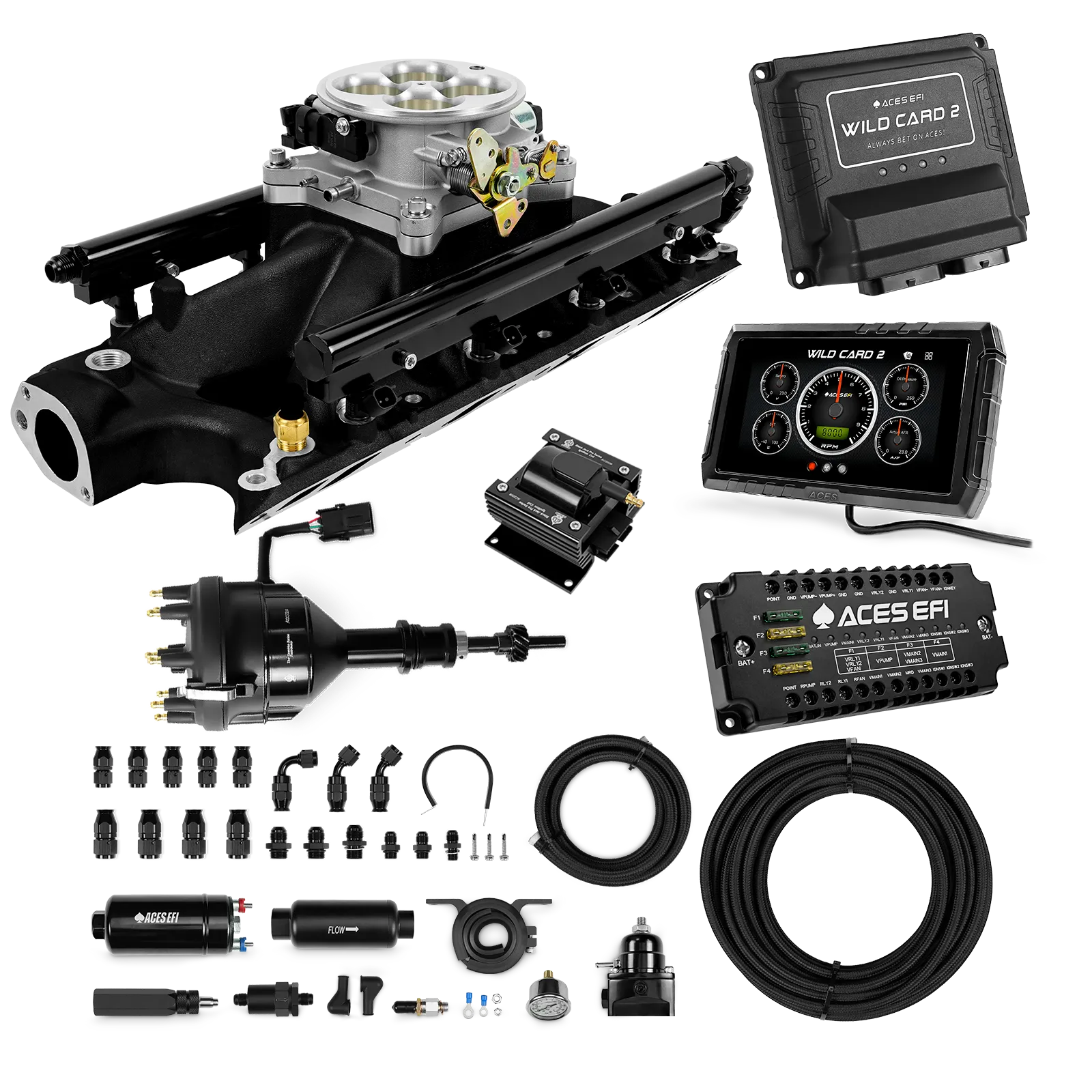 Kits maestros EFI secuenciales Wild Card 2 (800 CV)