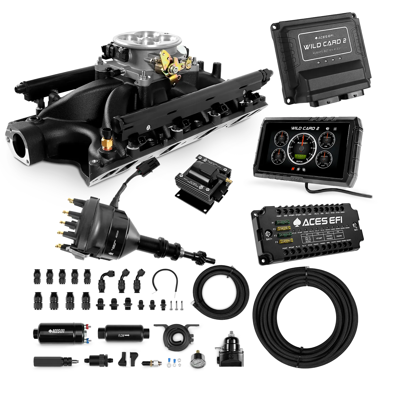 Kits maestros EFI secuenciales Wild Card 2 (800 CV)