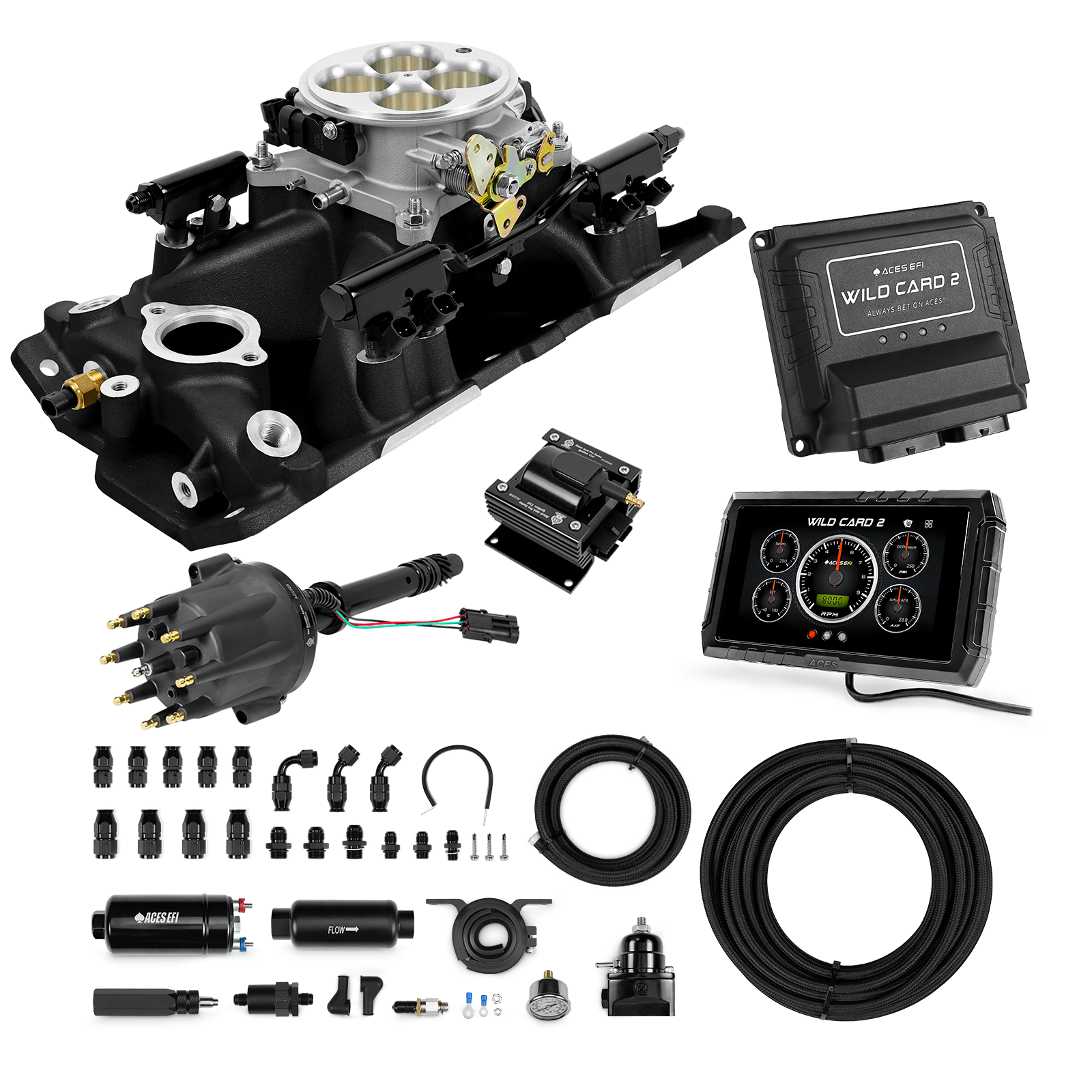 Wild Card Sequential EFI Master Kits (500 HP)